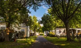 Mobil homes au camping de la Réserve